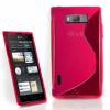 Θήκη σιλικόνης S Line TPU Gel για LG Optimus L7 P700 Ροζ (ΟΕΜ)